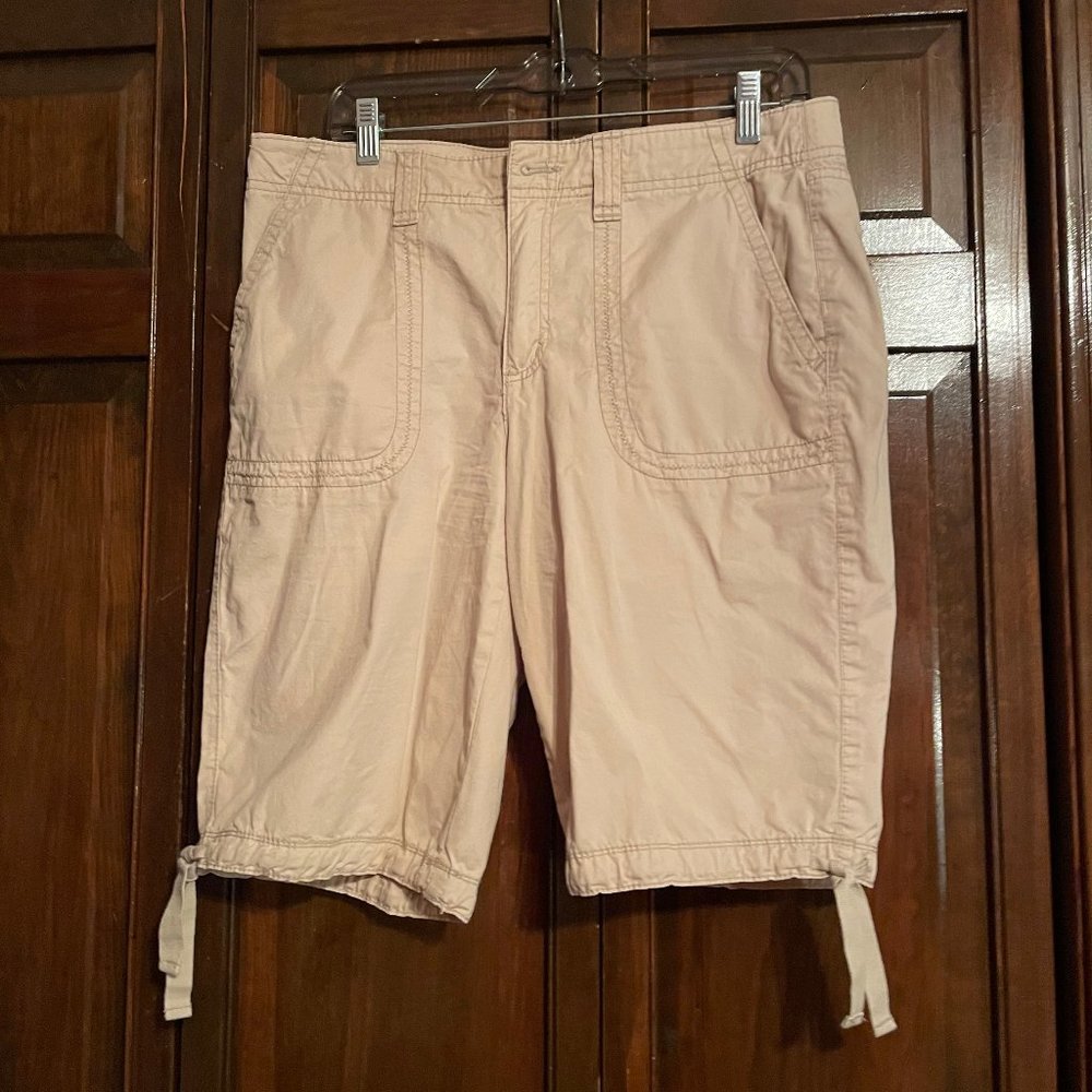 Women's "St. John's Bay" Tan Shorts